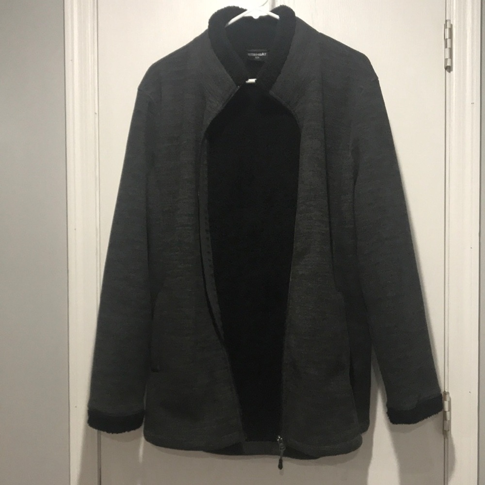Dark gray sweater